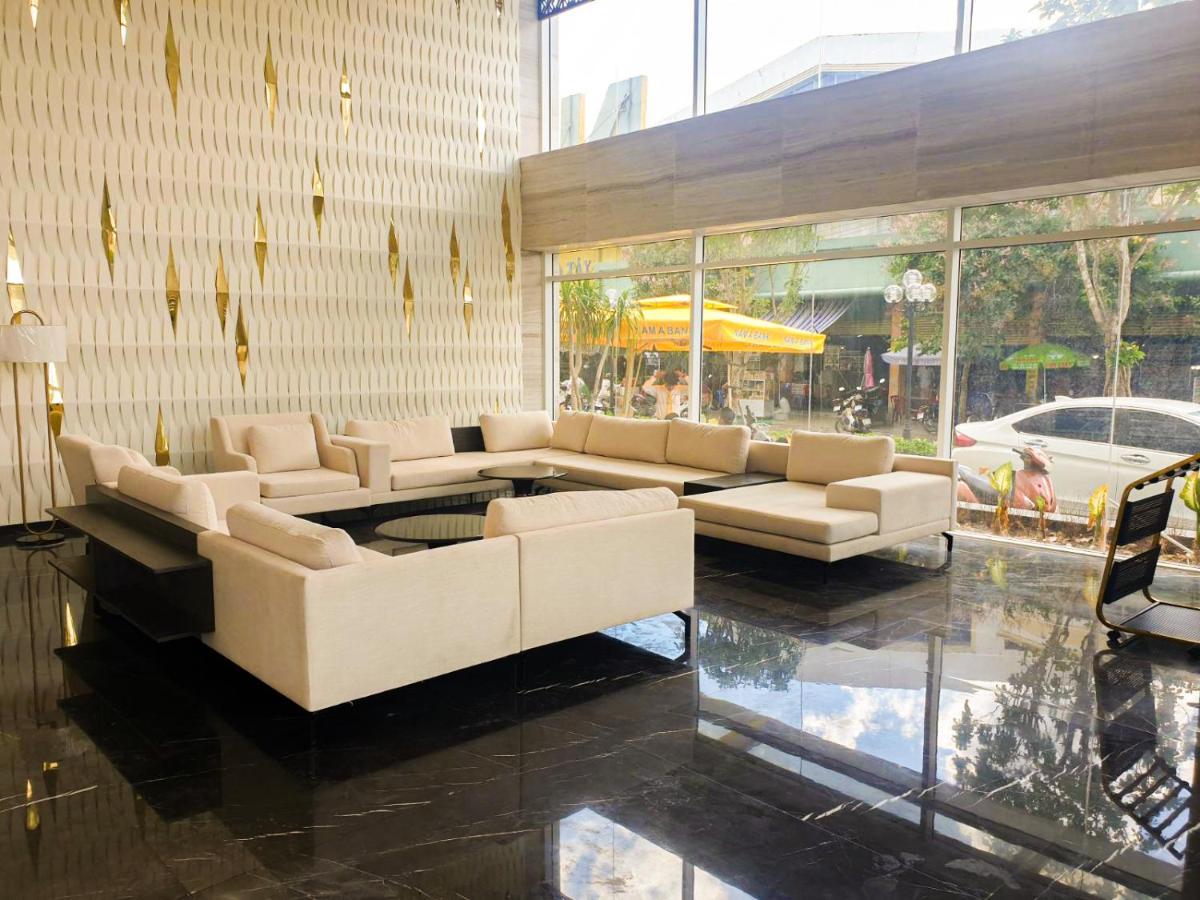 Diamond Stars Ben Tre Hotel Zewnętrze zdjęcie Lobby